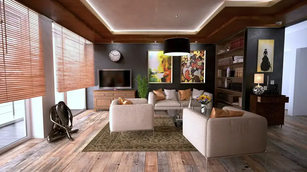 Interior of a rental home in The Hague